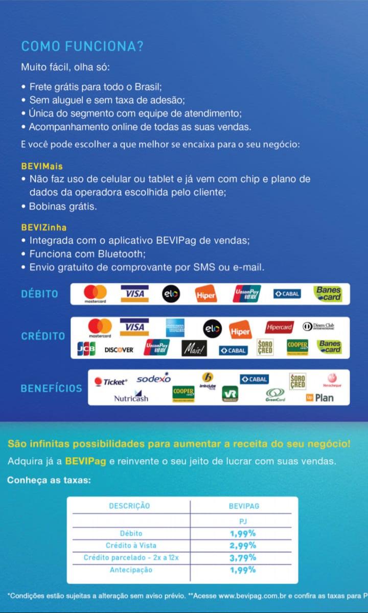 OzyelR's tweet photo. Agora temos disponível a máquina de cartão de crédito Bevipag a máquina que mais aceita cartões no mercado com as menos taxas!
Conte com #Alphacred   #Semconsulta  #SPC  #Serasa
Chama no PV !! Whatsapp 31 98428-9751 https://t.co/vvIe5gQX8z