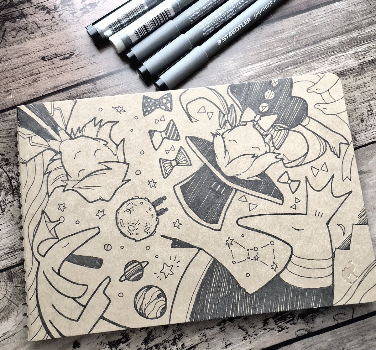 10/1-10/2 #inktober #inktober2018 