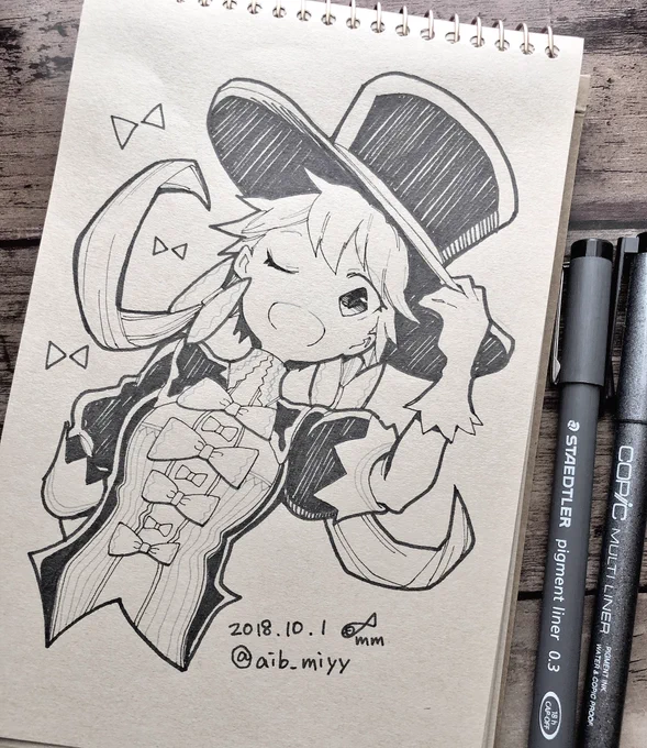 10/1-10/2 #inktober #inktober2018 
