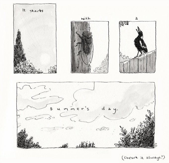 || ✒ Day 2: Tranquil ||

Already learning from yesterday's mistakes so I'm calling this an early success. #inktober #inktober2018 