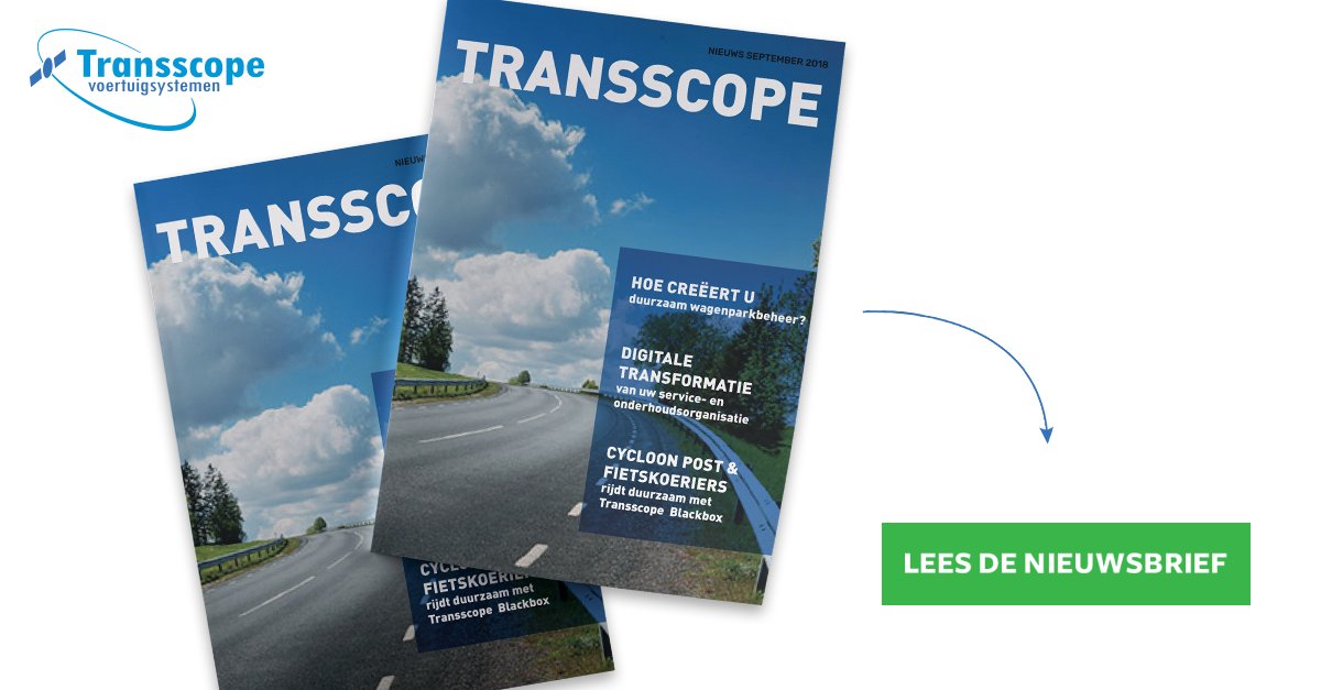 📢Nog niet geabonneerd op onze nieuwsbrief? Klik op de link en lees hem alsnog! ✅👉createsend.com/t/d-1E7FCBE5E8… … #allesopderit #transscope #nieuwsbrief #duurzaamwagenpark #digitaletransformatie #blackbox
