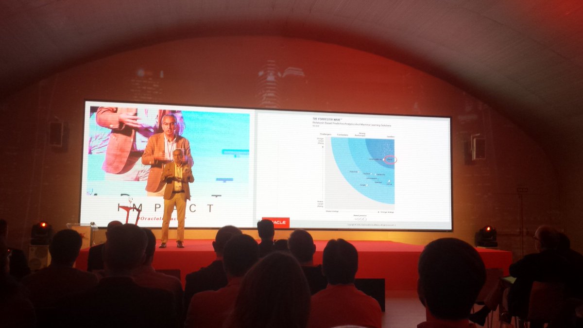 rementeriaiker's tweet image. #OracleImpactSP machine learning wave and leaders