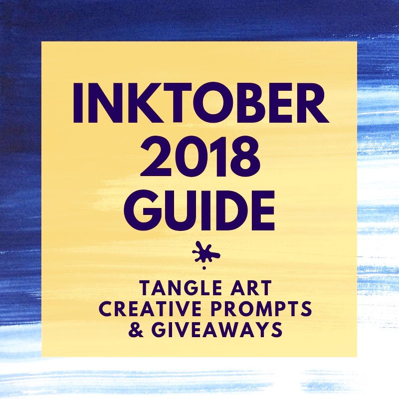 TangleList's tweet image. Inktober 2018 Guide to Tangle Art Challenges &amp;amp; Giveaways tanglelist.com/inktober-2018-…