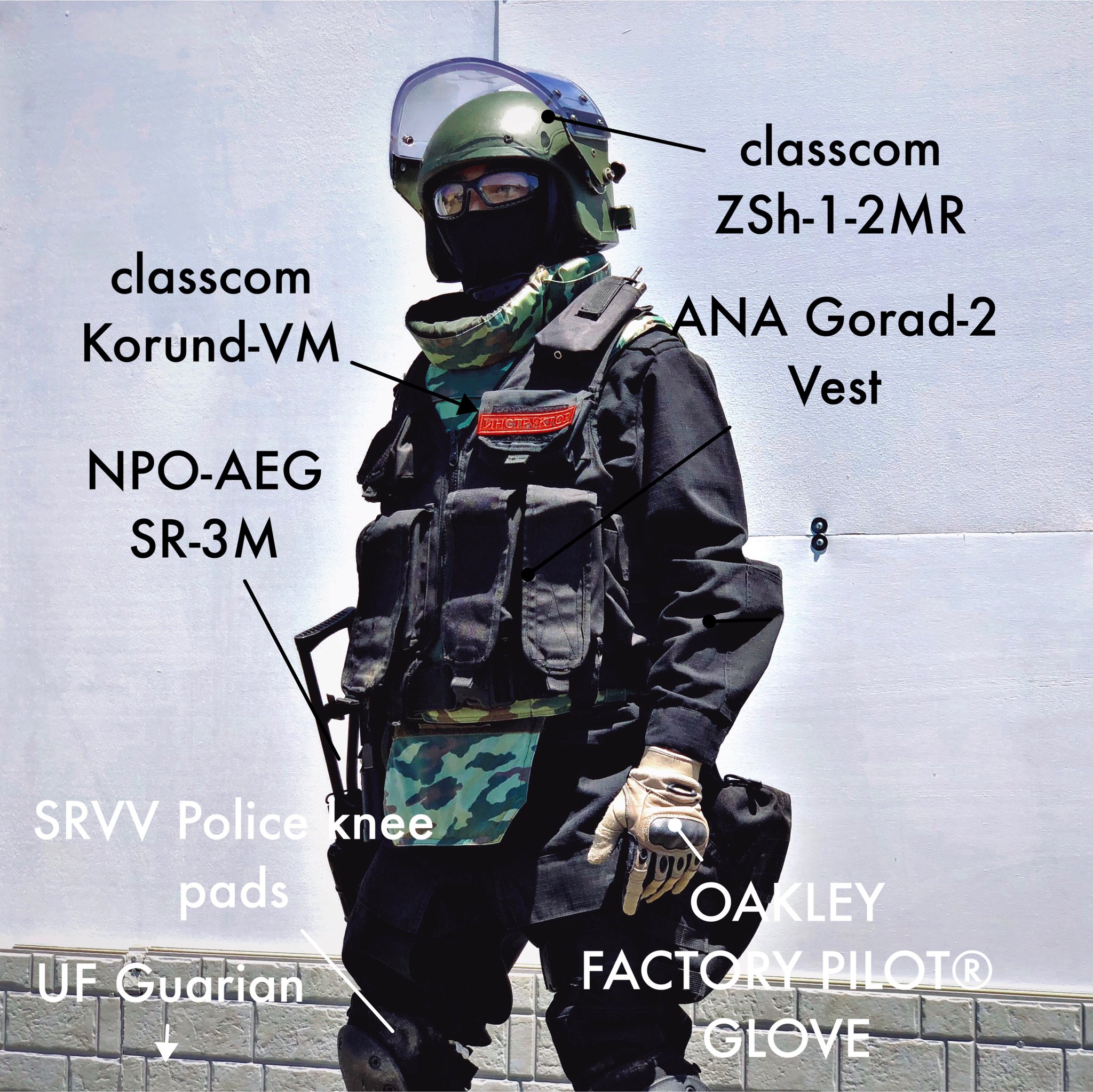 korund-VMレプリカ SPLAV製M32tarzan ロシア内務省