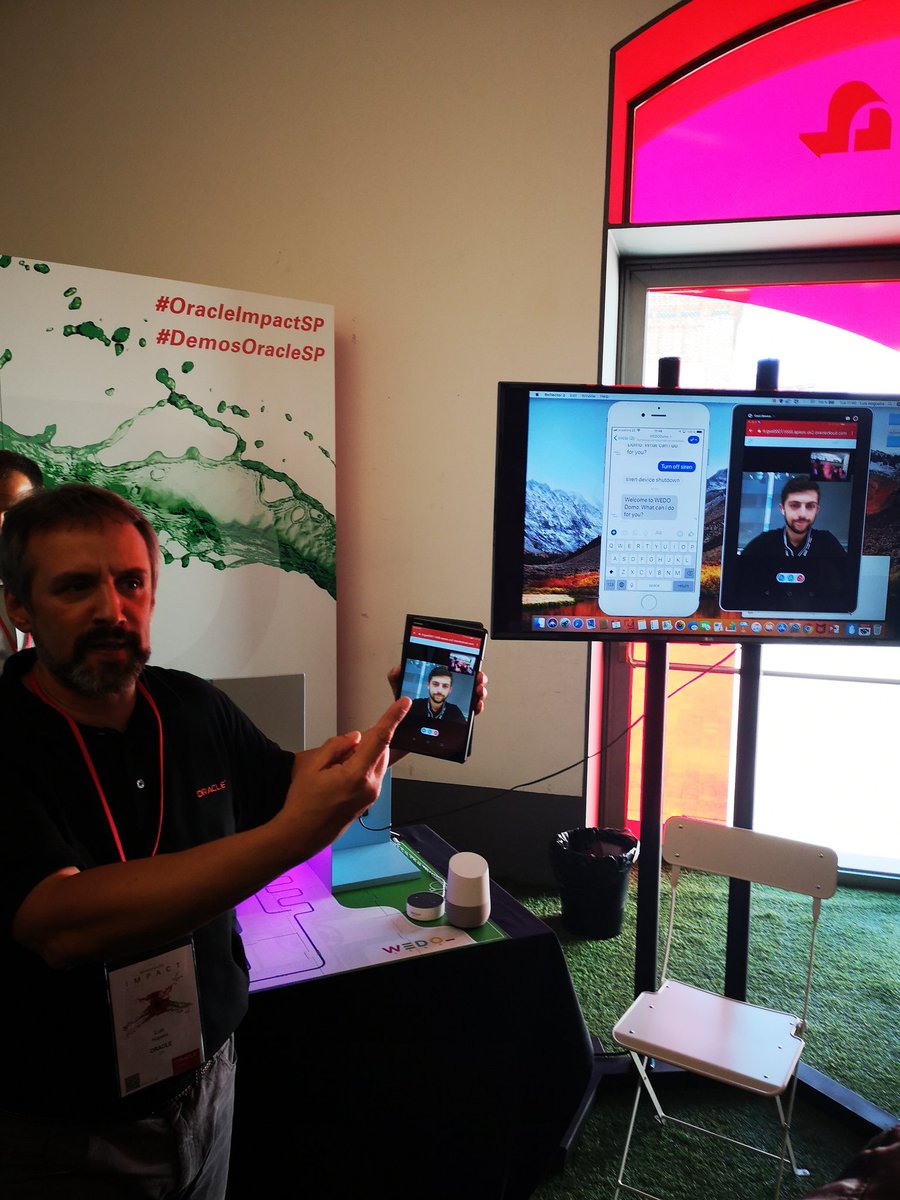 rodriguezhernan's tweet image. Con WEDO Domo podrás gestionar todos tus dispositivos y sensores multi-fabricante en el hogar y beneficiarte de la integración y el procesamiento de múltiples canales y dispositivos como chatbots, apps móviles y web desde cualquier parte del mundo.
#OracleImpactSP
#DemosOracleSP