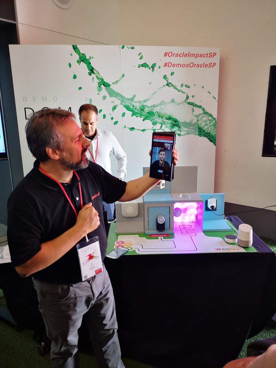 rodriguezhernan's tweet image. Con WEDO Domo podrás gestionar todos tus dispositivos y sensores multi-fabricante en el hogar y beneficiarte de la integración y el procesamiento de múltiples canales y dispositivos como chatbots, apps móviles y web desde cualquier parte del mundo.
#OracleImpactSP
#DemosOracleSP