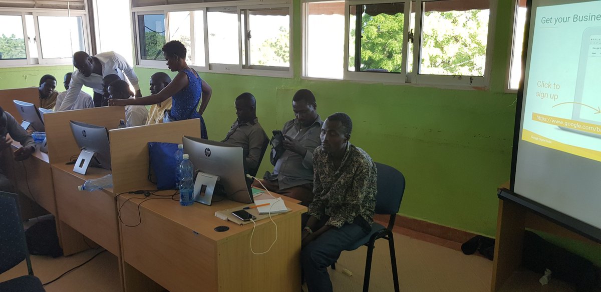 Paganyo's tweet photo. The Privilege of Learning and the Joy of Discovery! That's the matrix at The @TurkanaCountyKE Digital Literacy Skills Training currently underway at The #BiasharaCenter in Lodwar organized by @IIA_Kenya 4 #SMEs in the O&G Supply Chain. #Learn_Practice_Prosper! Power to SMEs! https://t.co/ApXZjFs8Pj
