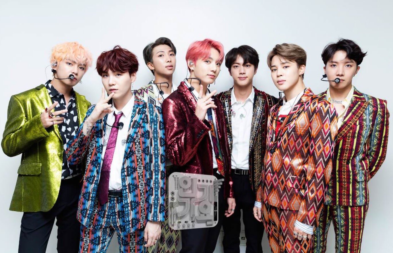 BTS участники Idol