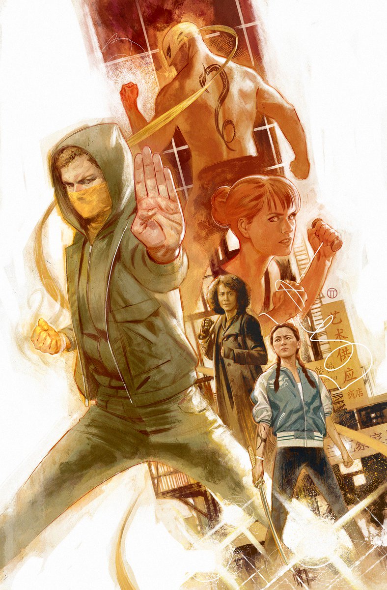 A promotional poster for the second Season of Netflix's Iron Fist.
#ironfistseason2