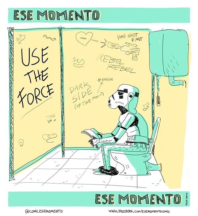 elcazarisas's tweet photo. May the force be with you.
.
.
El artista es  @comicesemomento .
.
.
Síguenos para más arte, humor y buena vibra!
.
.
#illustration #ilustracion #humor #humorgrafico #comics #caricaturas #cartoon #arte #art #creatividad #dibujos #sonrisas #smile #risa #v… https://t.co/MEr6iyqJI0 https://t.co/vTGYS4r2Fz