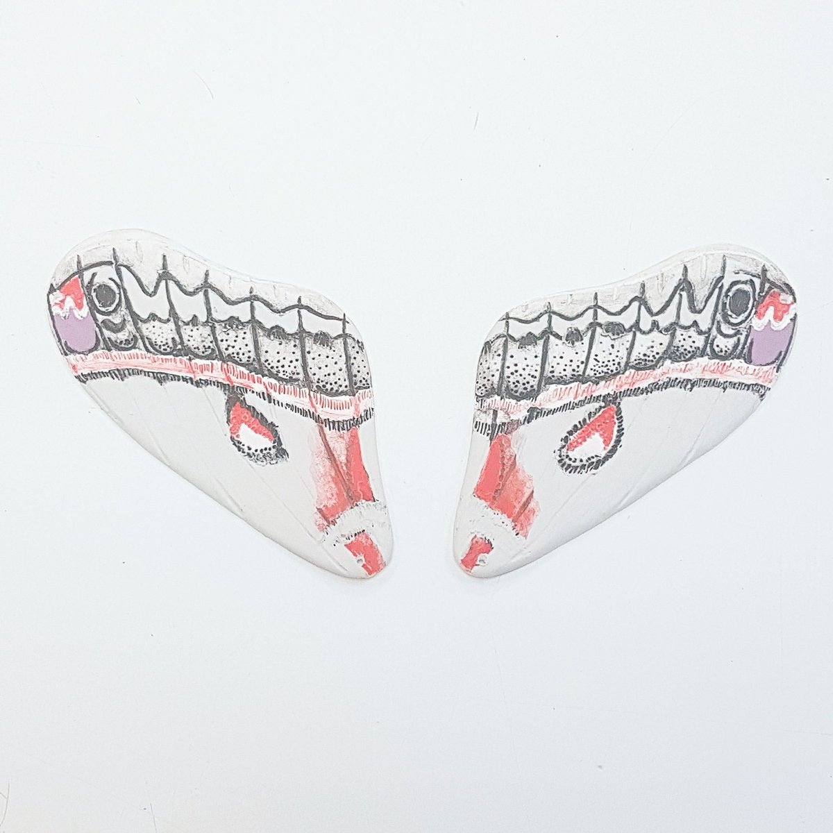 RhiPipistrelle's tweet image. He take flights, he eat your tights, but most importantly he love lights! I've just discovered moth memes are a thing! 😂😂 #moths #cecropiamoth #ceramics