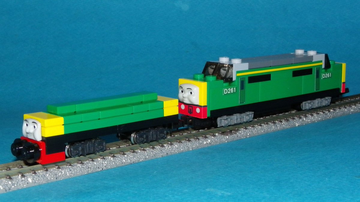 Small Thomas World On Twitter Thomas Friends N Gauge Lego Train Brake Tender きかんしゃトーマス nゲージ レゴトレイン ブレーキテンダー 機関車の制動力不足を補うための車両です 機関車と連動するブレーキを備えており中には鉄クズが詰め込まれています