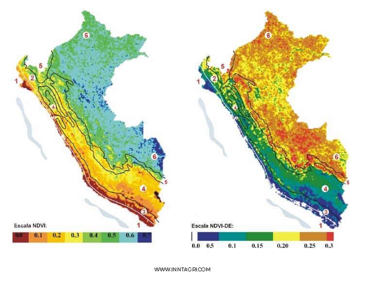 INNTAGRI's tweet photo. El NDVI se utiliza en todo el mundo para hacer un seguimiento de las sequías, supervisar y predecir la producción agrícola, ayudar en la predicción de las zonas con riesgo de incendio y cartografiar la desertización.
#AgriculturadePrecisión #inntagri #NDVI #Peru https://t.co/CuVNelY9X9