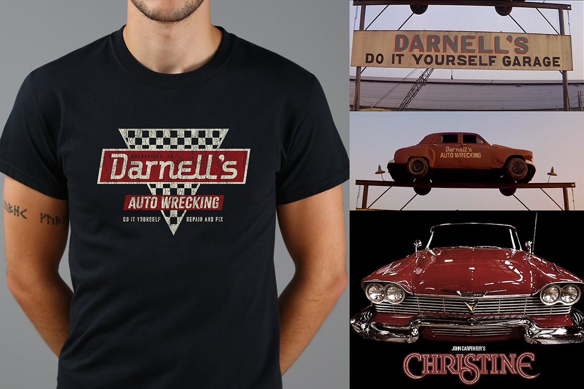 We've got a new T-shirt hitting the range soon, inspired by John Carpenter's 1983 film, Christine.