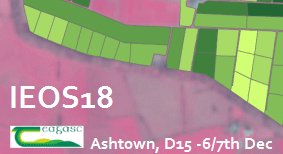 SOLUM_project's tweet photo. The call for submissions to 2018 IOES conference in Ashtown Dublin is open. Automation in Earth Observation/mix of applications with a dedicated session on drone application in Ireland. Day 2 will be a half day workshop on coding in EO. https://t.co/Unoh7NCXCg https://t.co/7qXaQTLMOQ