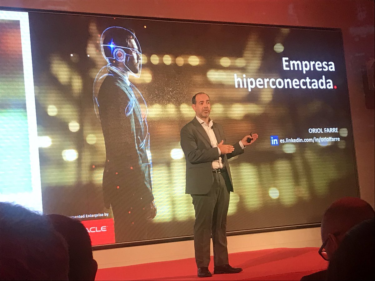agustin13's tweet image. La empresa hiperconectada. #OracleImpactSP