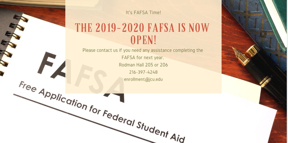 JCU Financial Aid (@jcuaid) on Twitter photo 