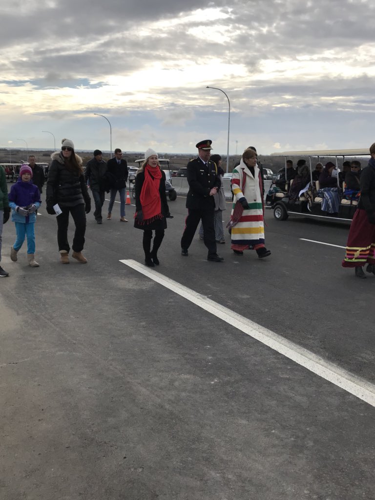 cityofsaskatoon's tweet photo. #BridgingtoTomorrow #yxe Chief Mistawasis Bridge Celebration https://t.co/l9MGrNJds2