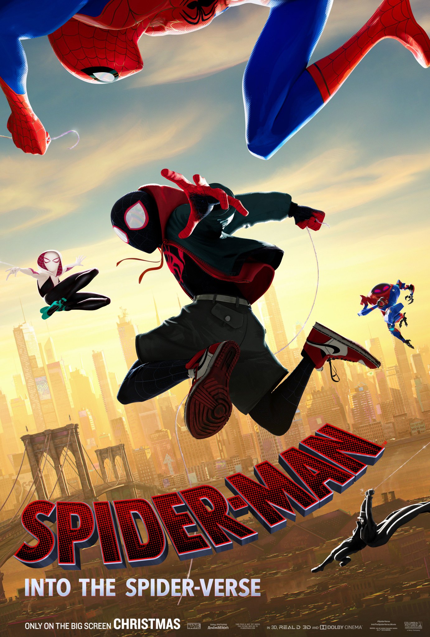 Dog5TIBU0AAfEdl New Trailer for Spider-Man: Into the Spider-Verse Features More Spider-People