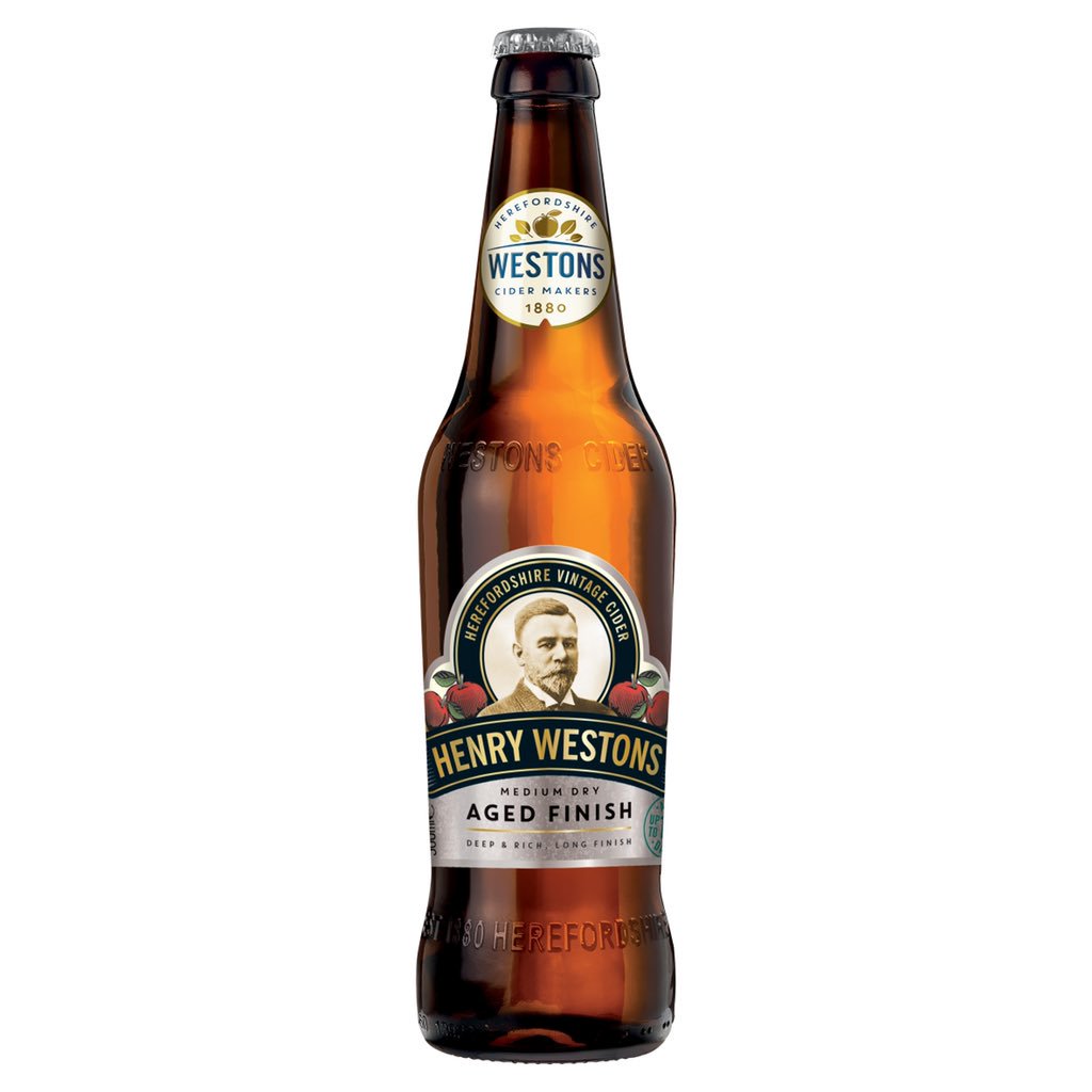 imperialcc's tweet photo. Brand new Henry Westons Medium Dry Aged Finish now available at Imperial Cash &amp; Carry
@Henry_Westons @WestonsCiderMil https://t.co/opuYveVD5n