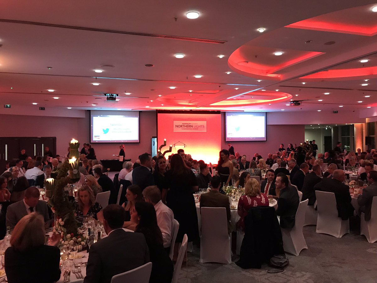 @HospAction proud to provide AV support for this great charity. Fabulous evening with amazing food @JamesMackChef @ellisbarriebros @StickyWalnut @wiswellchef @Porkyaskew @adschef #avsupport #avhire #charityball #fabulousfood @thelowryhotel #lowryhotel #manchester #northernlights