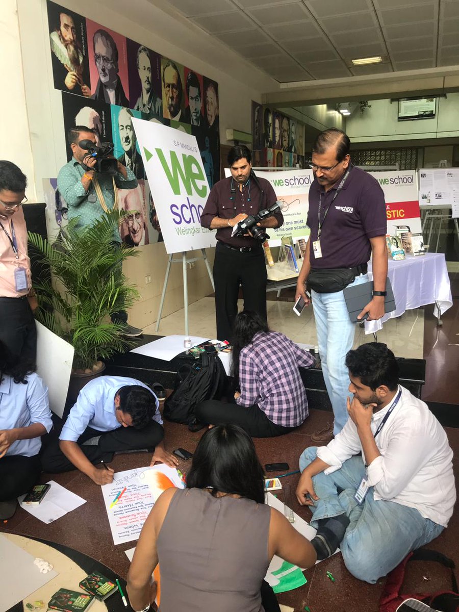 omkarmarathe's tweet photo. Celebrated Gandhi Jayanti at WE School #GANDHIJAYANTI @welingkarinst https://t.co/x98VRZUMCw