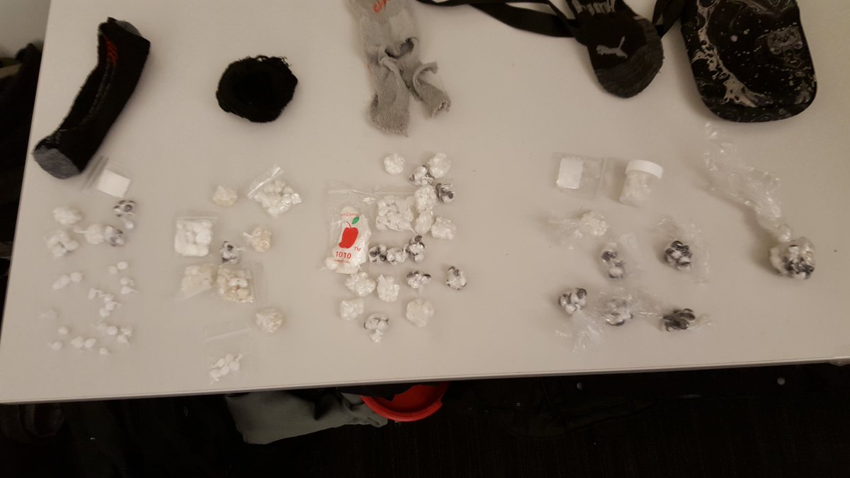SFPDSouthern's tweet photo. On 10/1/18, Southern Plainclothes Officers were conducting operations in the area of 8th &amp; Mission St when they observed Santos Vargas-Arrazol conduct several hand to hand narcotics sales. He was arrested and over 150 bindles of suspected narcotics were confiscated. https://t.co/AAAY6IEOxi
