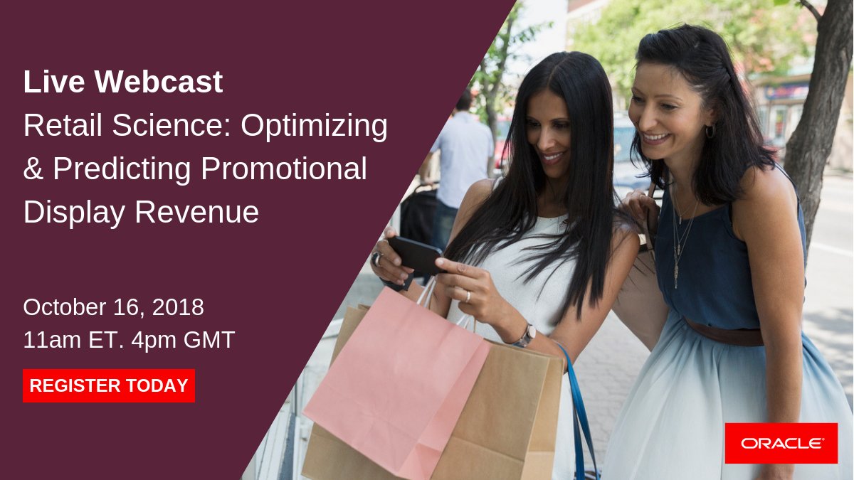 OracleRetail's tweet image. 2 weeks until our live #retailscience collaboration with @UofSC. Are you a #grocer? You&apos;ll find this one interesting… ora.cl/Lk7vU