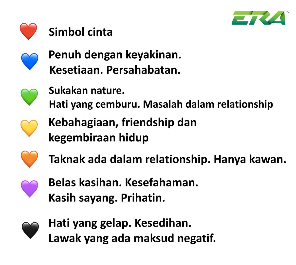 Arti Warna Emoticon Love Symbols Drawings - IMAGESEE