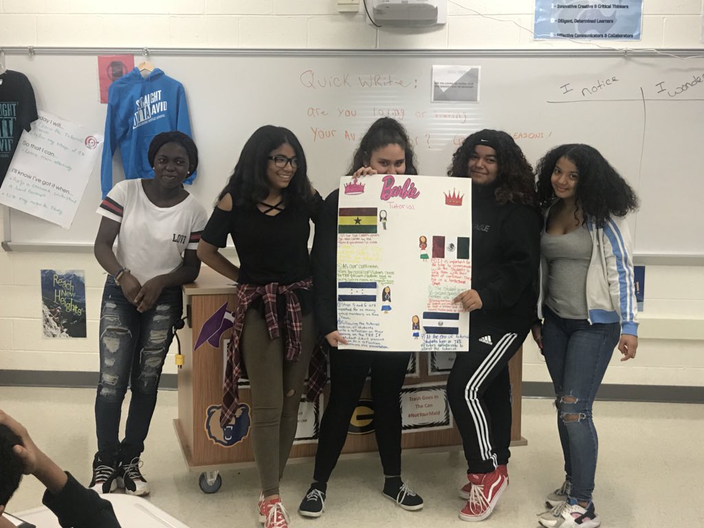 CSMS_AVID's tweet photo. Sandburg AVID students sharing the 10 steps of the tutorial process in creative ways. @CSMS_AVID #pantherpride #ThisIsAVID https://t.co/Lu0ASbk3f4