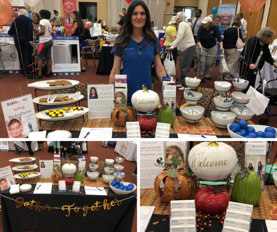 SkinCenterFL's tweet photo. Had a blast at the John Knox Village Health Fair. #SkinCenter #JKV #JohnKnoxVillage #HealthFair https://t.co/pzaSB4c124