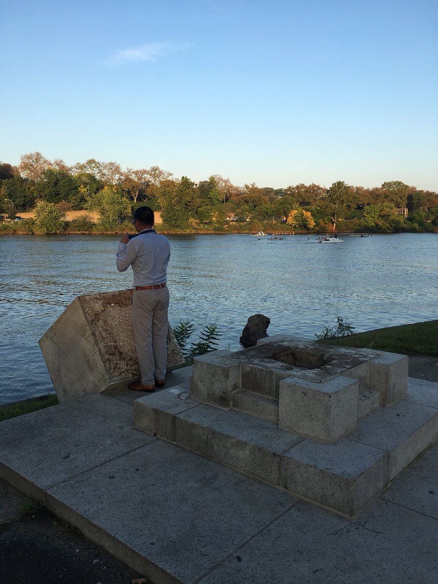 Viking statue along Schuylkill River in Philly vandalized / Twitter