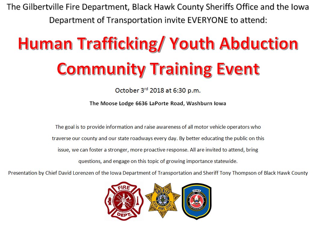 Looking forward to hosting Chief Lorenzen of the Iowa DOT tomorrow night for this important discussion