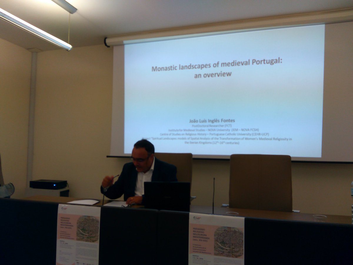 Núria Jornet (@jornetnuria) on Twitter photo Joao Luis Fontes, "Monastic landscapes of medieval Portugal: an overview". V Seminario studi Dottorali. Napoli. <a href="/LandscapesUB/">Spiritual Landscapes</a> @ISMM_CNR Joao Luis Fontes, "Monastic landscapes of medieval Portugal: an overview". V Seminario studi Dottorali. Napoli. <a href="/LandscapesUB/">Spiritual Landscapes</a> @ISMM_CNR