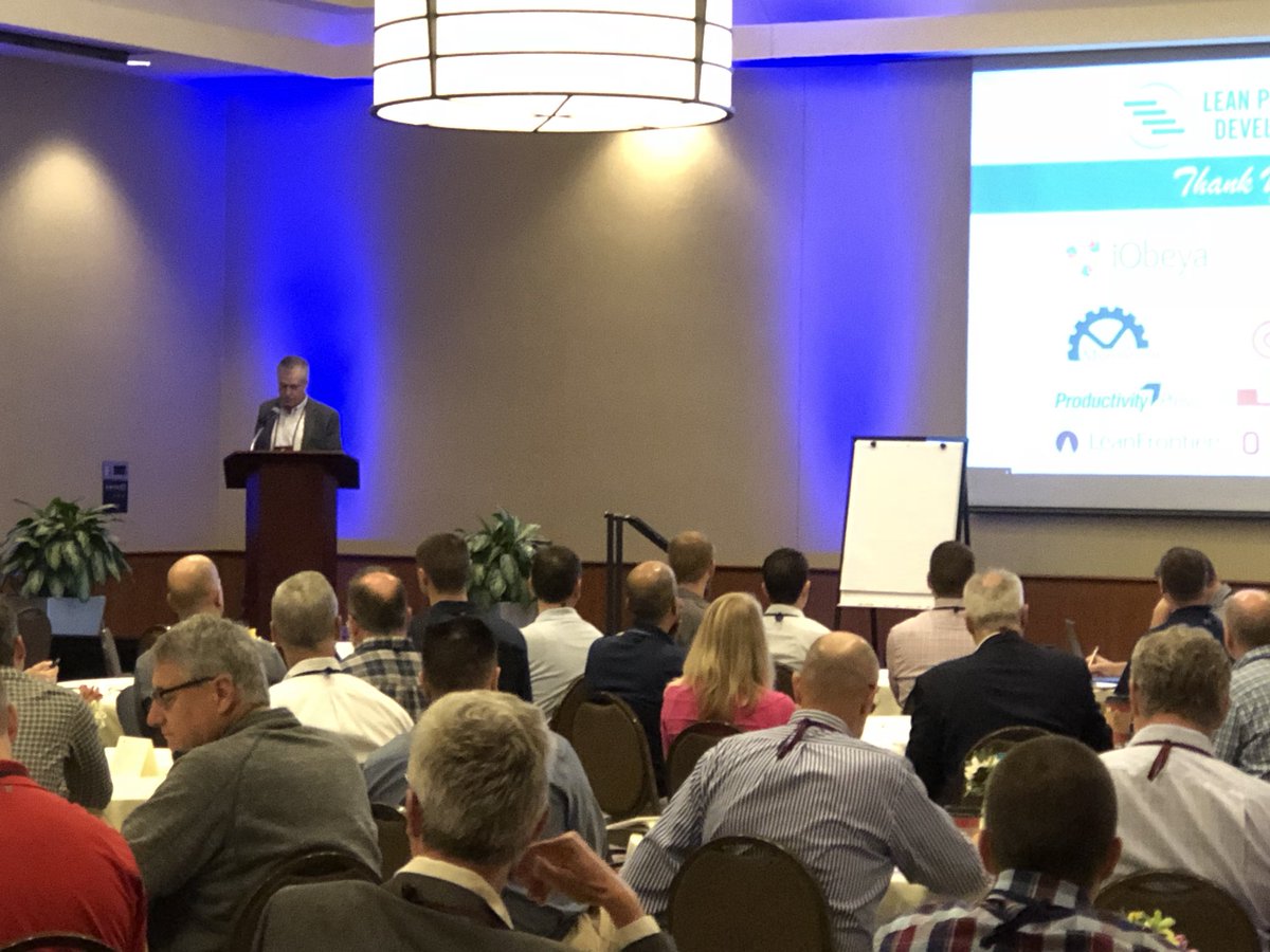 BellaEnglebach's tweet photo. @MajerusNorbert is welcoming everyone to #LPPDE18 @OhioState @LPPDE #lppd #lean #innovation https://t.co/gsfR9xX16F