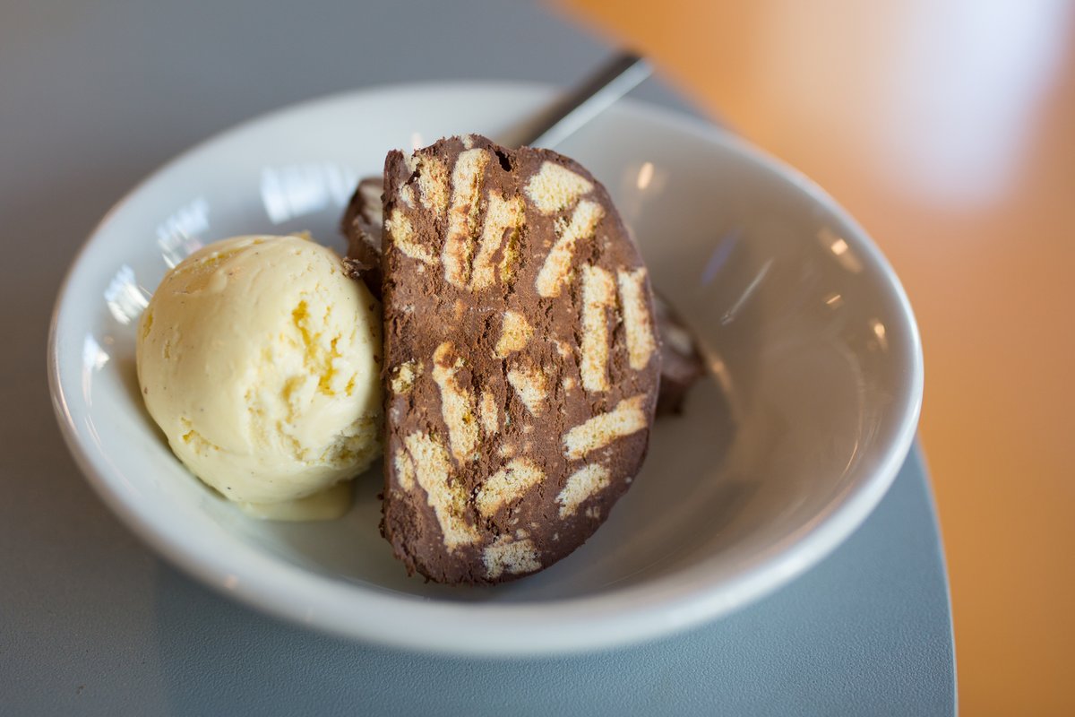 Nuposto's tweet photo. Decadent chocolate and biscuit dessert with real Italian gelato. Make sure you leave pudding room! ๐ https://t.co/jOvz1F9yy1 #PuddingRoom #Gelato https://t.co/iGgGLTsyMG