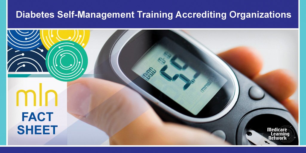 StrategicHS's tweet photo. Learn about #diabetes, #Medicare programs to prevent and manage it, and how to become an accredited #DSMT #provider with this new #CMSMLN fact sheet: https://t.co/z9S6nRGogU #MLNProducts https://t.co/uc94RI7OZi