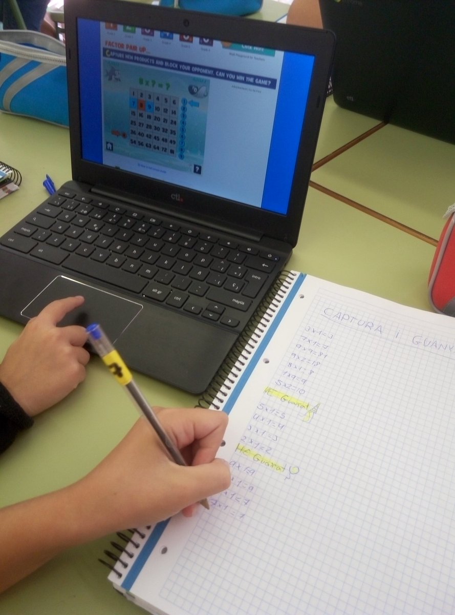 Sergis78's tweet photo. Estratègia i operacions matemàtiques amb els jocs de @mathplayground Propostes molt interessants per jugar també en parelles 👏👏👏 #einesTAC #4tprimaria #chromebook https://t.co/py6mDygmC3