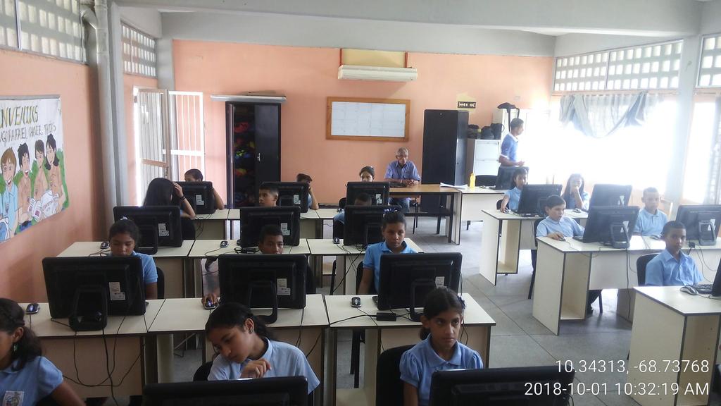 CBITYARSANFELIP's tweet photo. Actividad de bienvenida y presentación d los espacios #CBIT a nuestra muchachada q inicia el nuevo año escolar 2018-2019 en la E.T. Romulo Gallegos
@MPPEDUCACION 
@psuvaristobulo 
@Fundabit 
@vane_prieto 
@Fundabit_Yara01 
@thors81 
#SomosFunfabitYaracuy 
#SoyFormadorTecnologico https://t.co/x02xJDJhL5