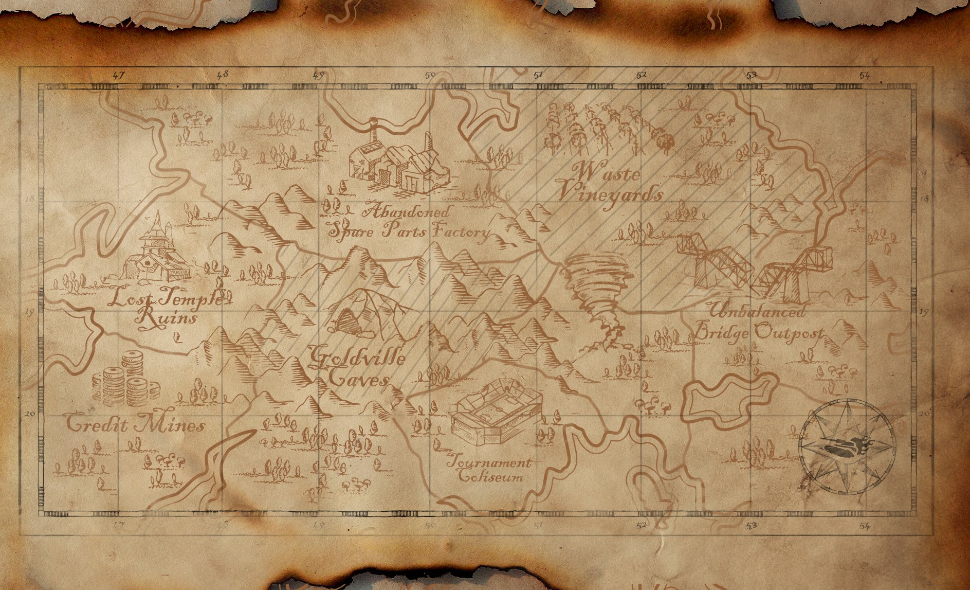 skyrim map wallpaper 1920x1080