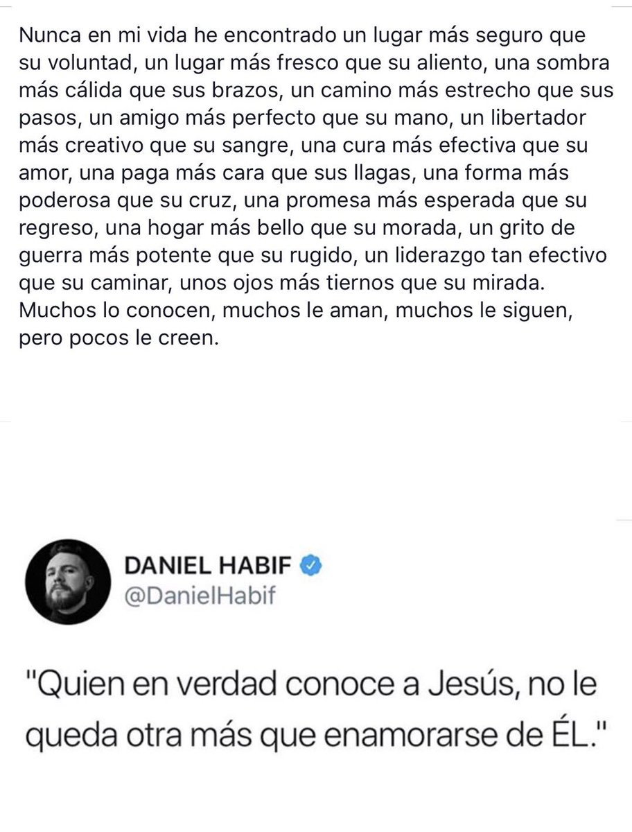 DANIEL HABIF on Twitter: 