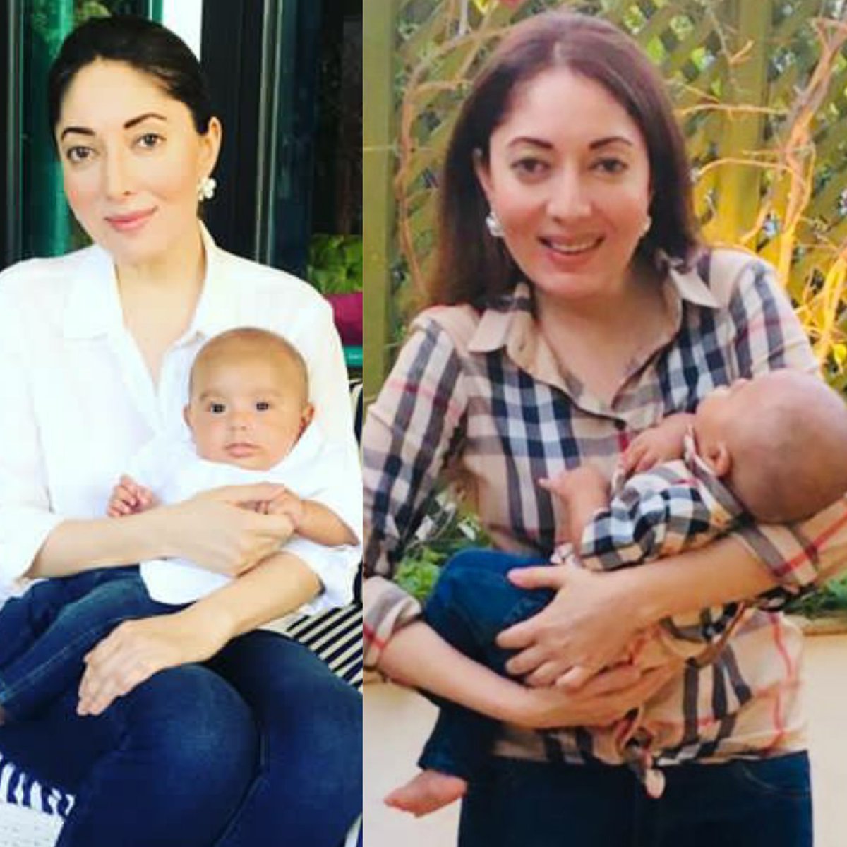 Very beautiful pictures of Mama with prince 😚 
Plz don't forget to say MashaAllah ♥
Both are looking cute 😍 love them alotttt 💕
Api <a href="/sharmilafaruqi/">Dr. Sharmila Sahibah Faruqui (Phd) s.i</a> ♥