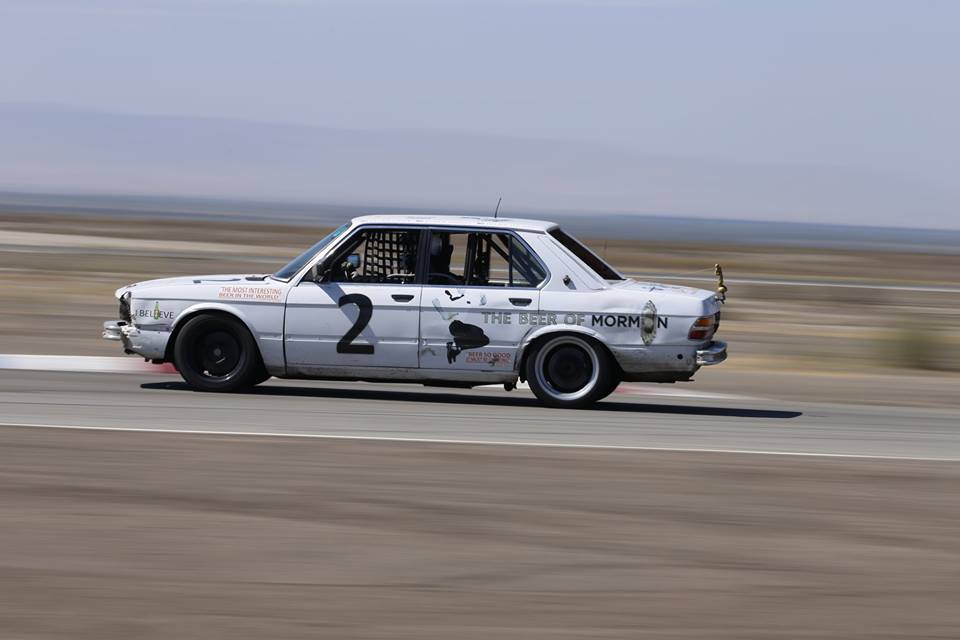 24hoursoflemons's tweet image. Winner on laps, 2018 Button Turrible Bafflingly Presented by @YokohamaTC: Cerveza Racing, 1983 BMW 533i.

#ButtonTurrible #Yokohama #24HoursOfLemons #LemonsWorld