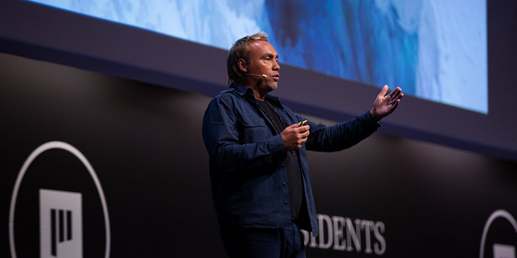 "Everything is possible. The impossible just takes a little more time." Adventure Activist <a href="/ExplorerJEN/">Johan Ernst Nilson</a> 

#PresidentsSummit #BreakingBarriers