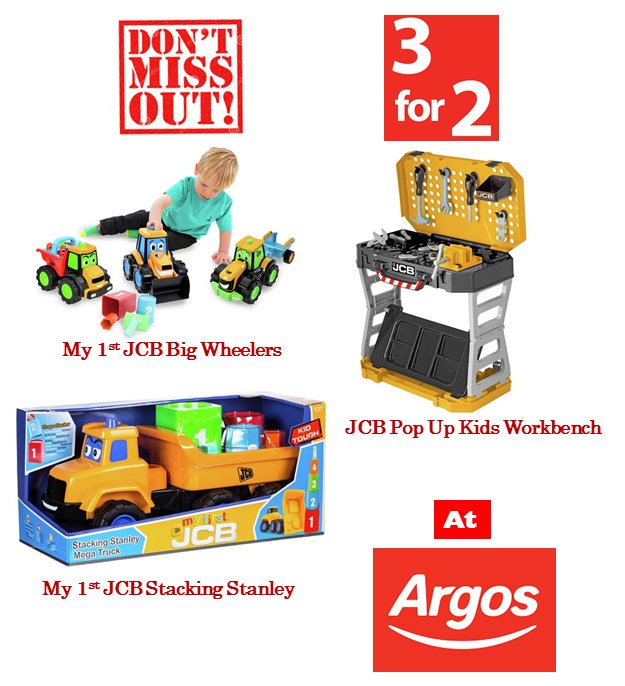 jcb kids workbench