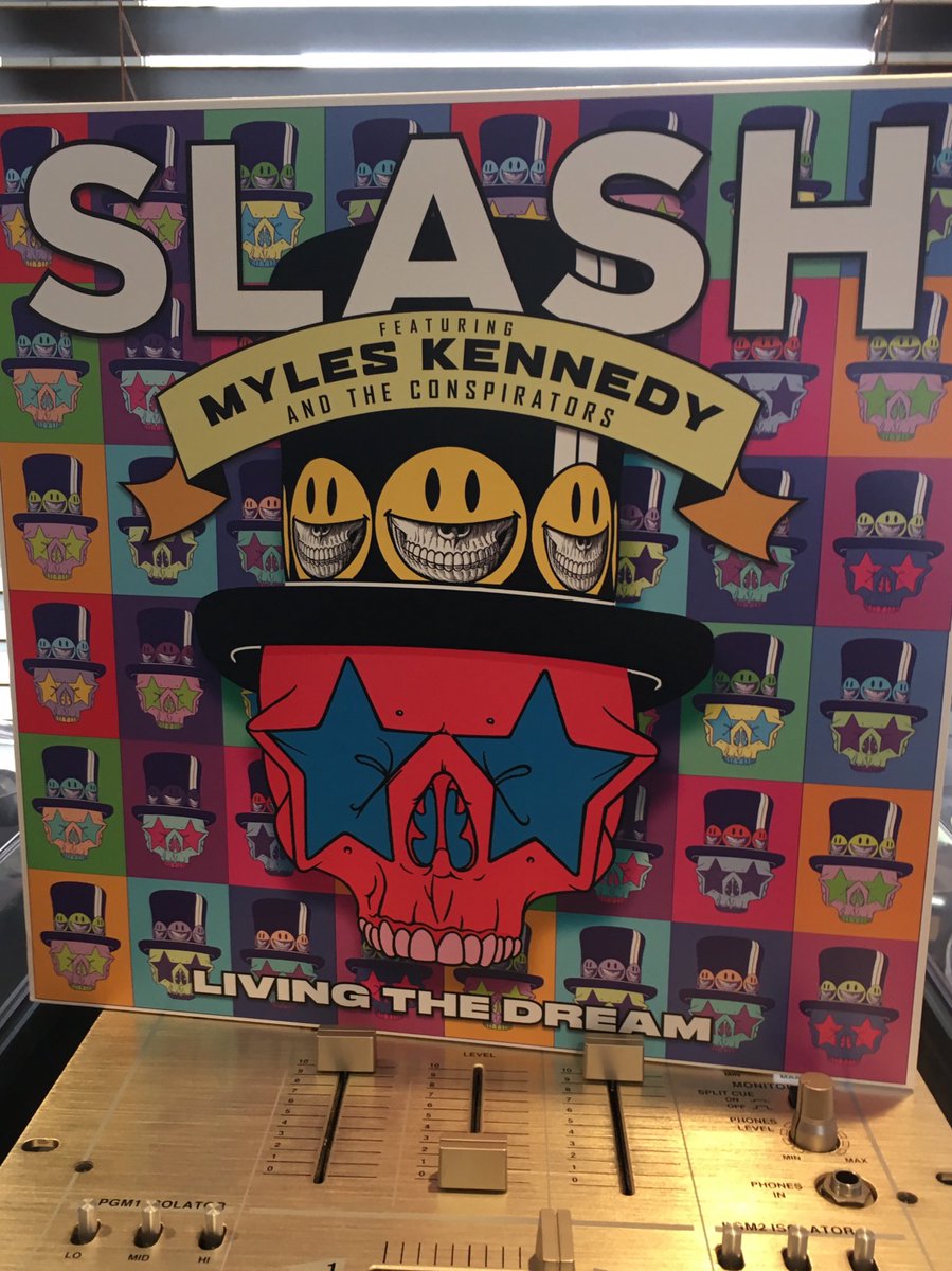 Slash Featuring Myles Kennedy And The Conspirators latest record, 'Living The Dream' is easily one of the best rock Lps of the year,Turn up to 11 boys &amp; girls!