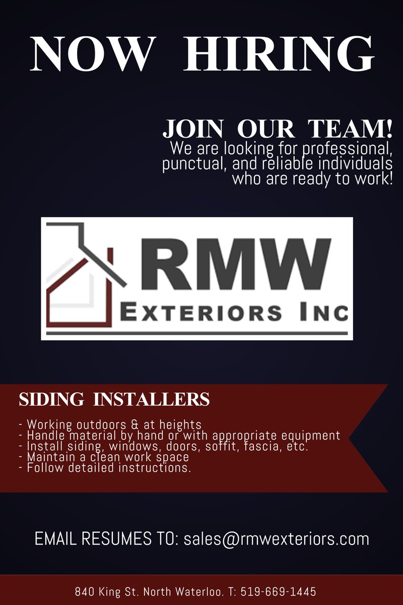 Email Us Your Resume Today!