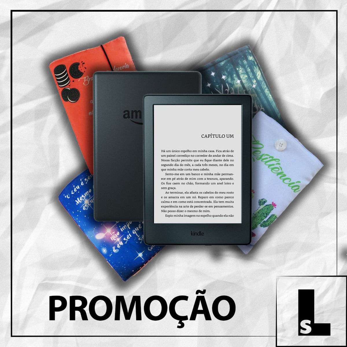 superliterario's tweet photo. Fala, pessoal! Em parceria com o @pausadecapitulo e a @upstorebel estamos sorteando um kit com Kindle e uma capa exclusiva. Quer saber como participar? https://t.co/EVJ854UF1l https://t.co/g8reuC5eB6