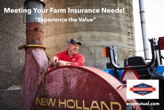 ErieMutual's tweet photo. Your #farm needs vary, we make the changes you need! It's important to review and discuss lists of farm equipment annually with your agent, they can also ensure building limits are adequate to rebuild if required. Don't leave your farm to chance! #experiencethevalue #farmneeds https://t.co/ZscMK0MLct