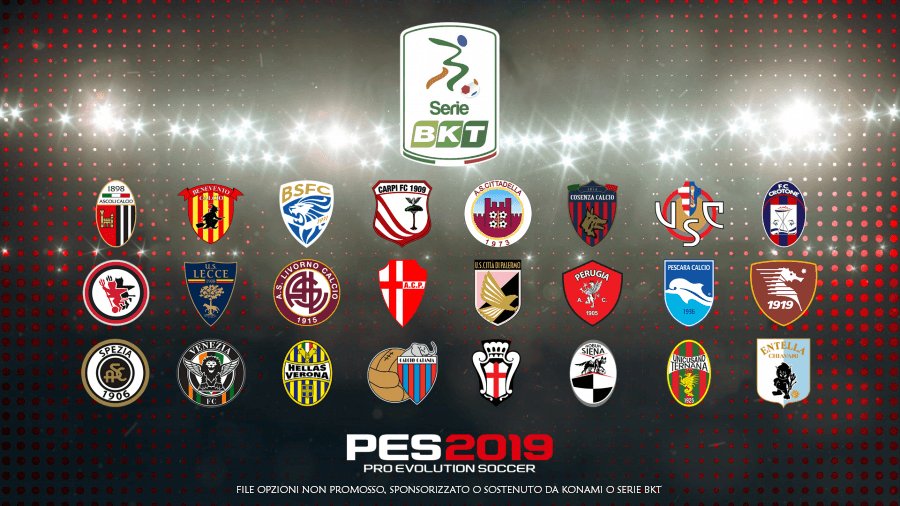 PESFan.it on X: Italian Serie B, available now with our #pes2019 OF:   Kits via our talented @Buffon99pesteam   / X